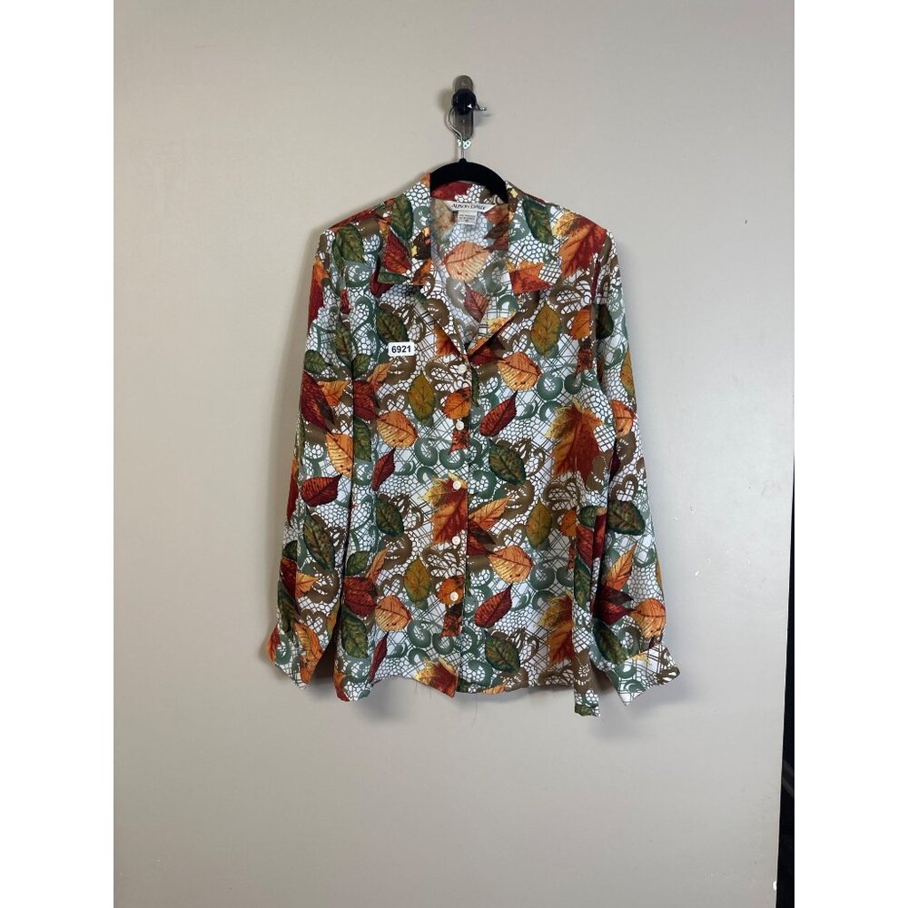 Allison Daley size 10 long sleeve button down